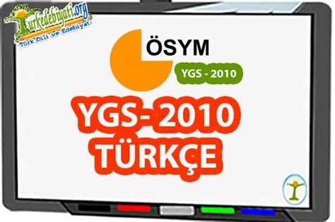 2010 ygs türkçe soruları ve çözümleri
